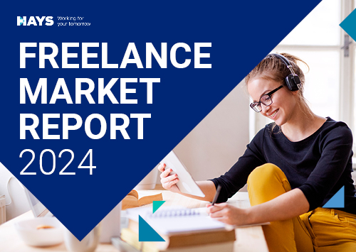 Coverbild vom Freelance Market Report 2024 Coverbild vom Freelance Market Report 2024