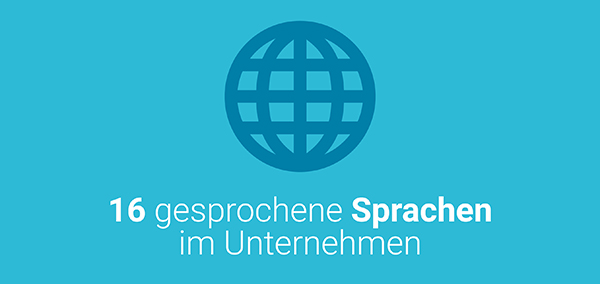 16 gesprochene Sprachen 16 gesprochene Sprachen